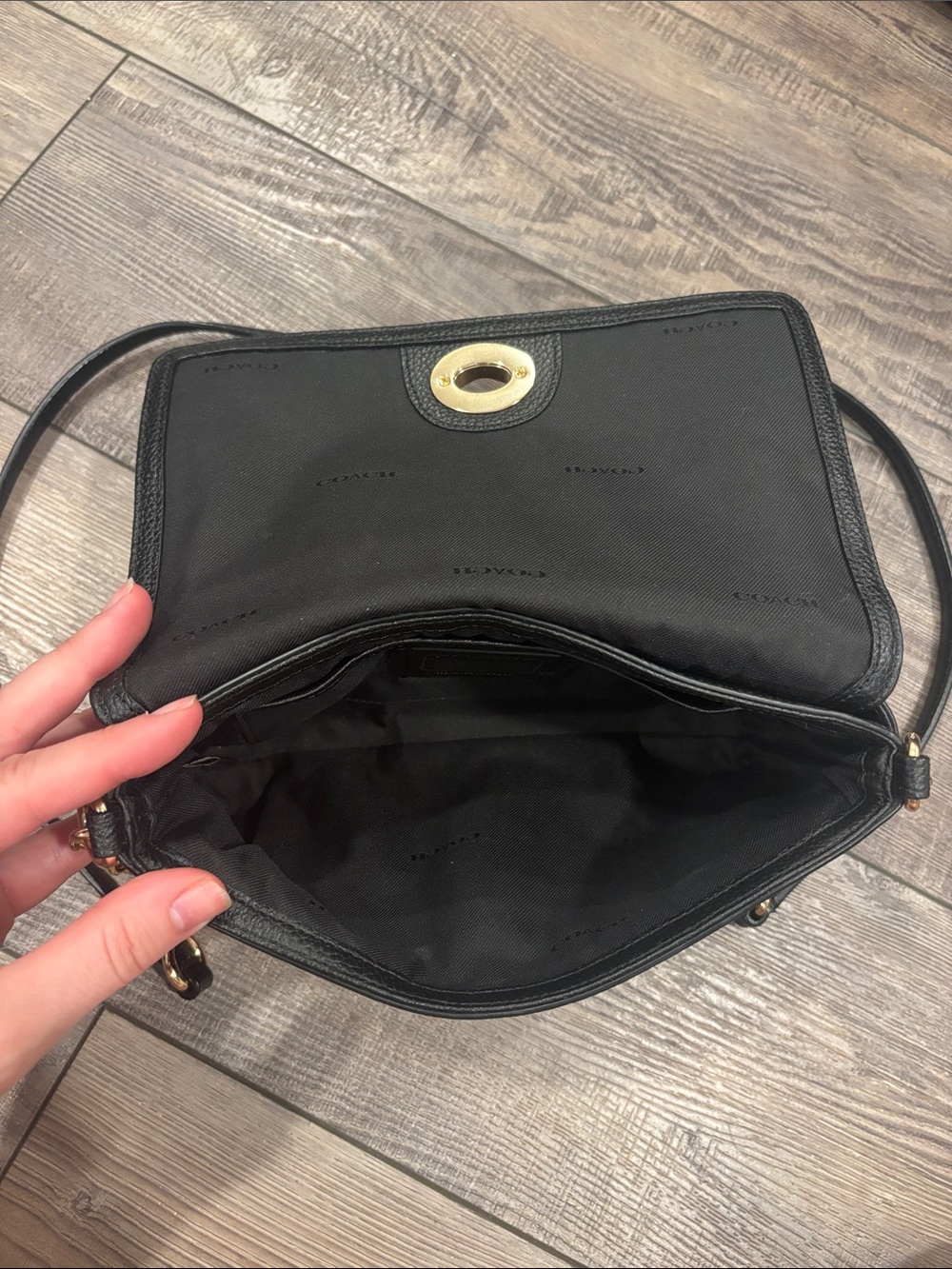 Coach Crosstown Pebbled Leather Crossbody Bag - Picture 5 of 11
